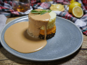 Two non-traditional presentations of Haggis